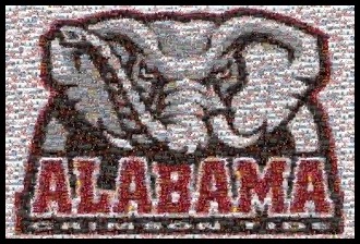 Alabama elephant 20x30 Mosaic
